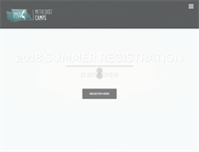 Tablet Screenshot of pnwcamps.org
